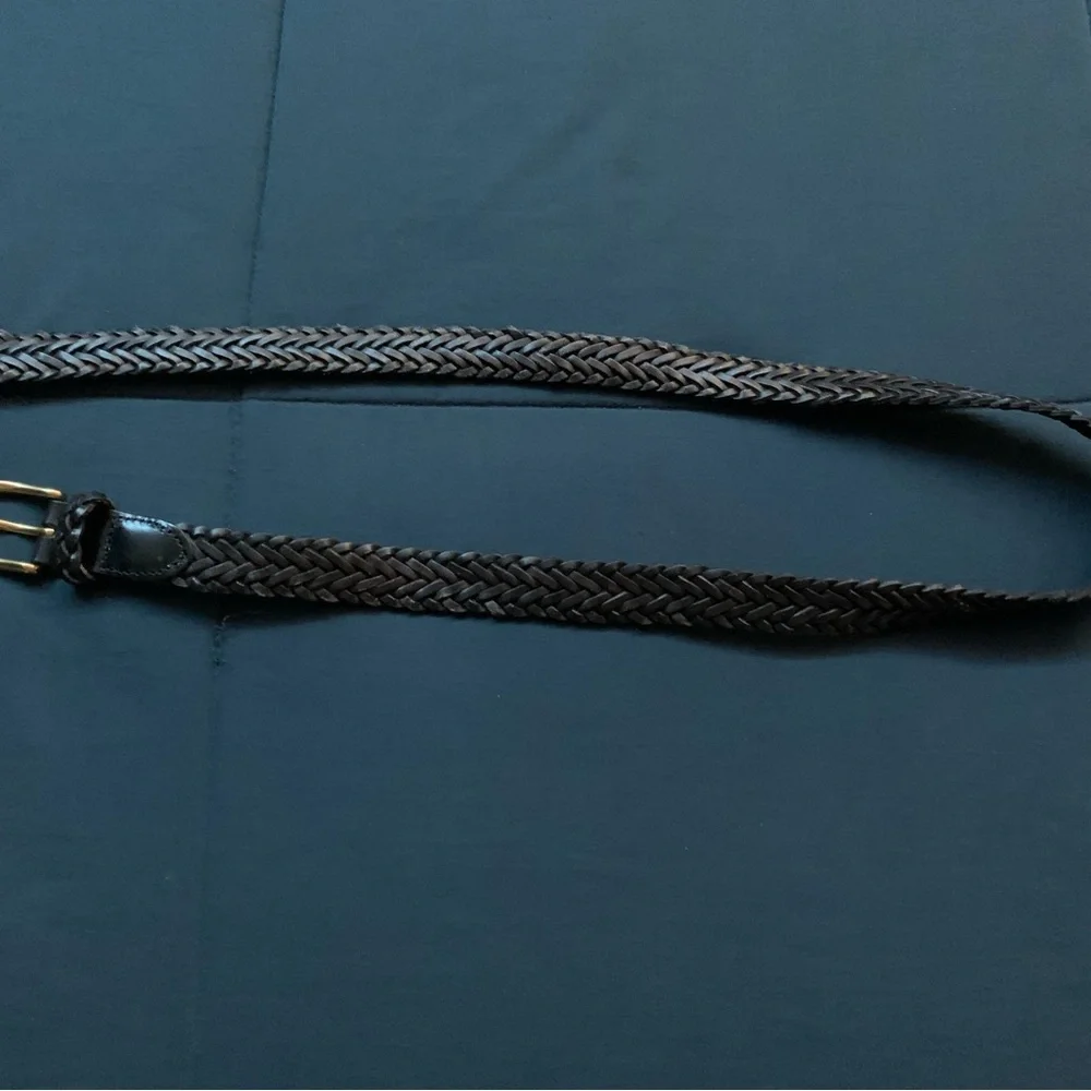 Woven Leather Boys Belt *Excellent Condition*
